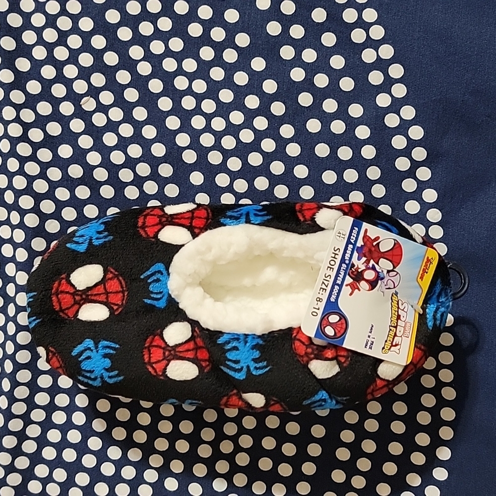 Spider-Man Toddler Boy's Slippers